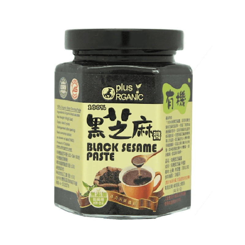 Plus Organic - Black Sesame Paste (No added sugar) 180g - eshop330