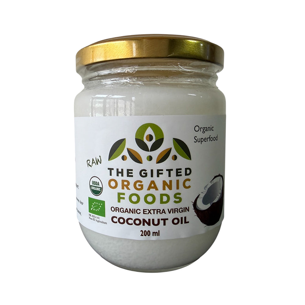 The Gifted Organic Foods - Organic Extra Virgin Coconut Oil 200ml