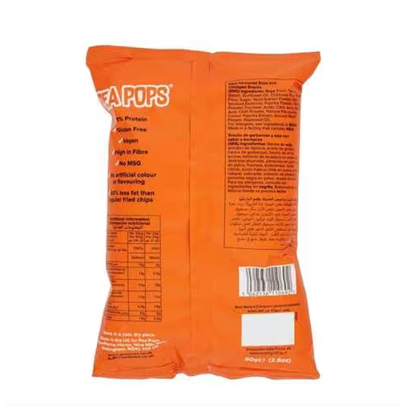 PEA POPS - Pea Pops Smoky Barbeque 80g