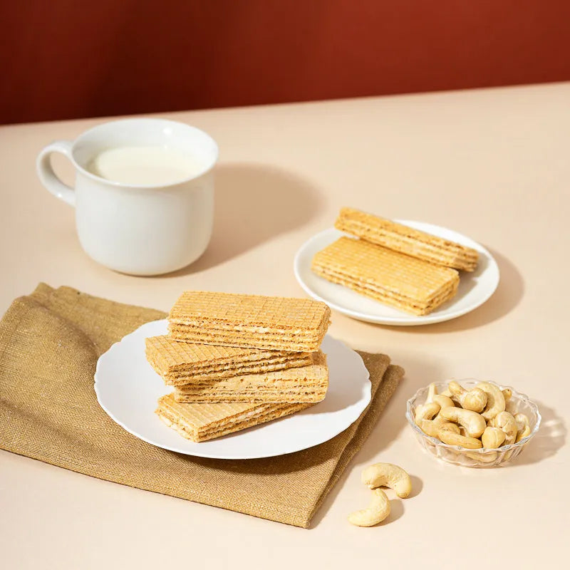 Leezen - Salted Cashew Wafers 268g (Vegan)