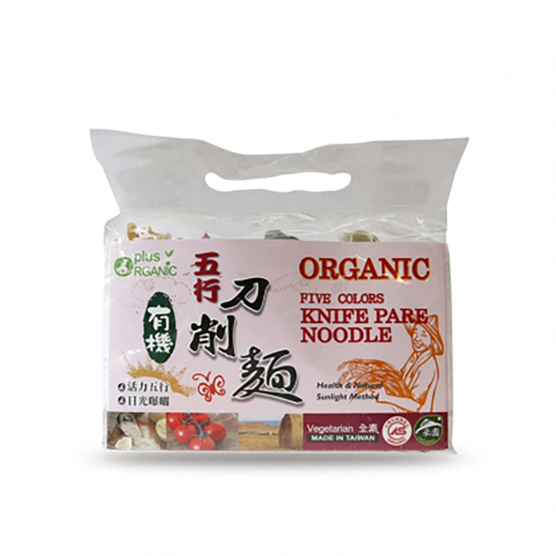 Plus Organic - Five Colors Knife Pare Noodle 375g - eshop330