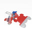rwb330 - bwb 3 bears keychain