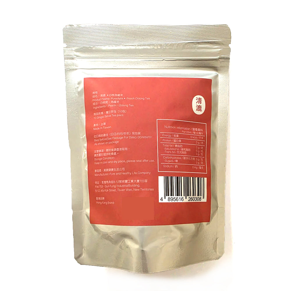 Purelifehk - Peach Oolong Tea (10 sachets)