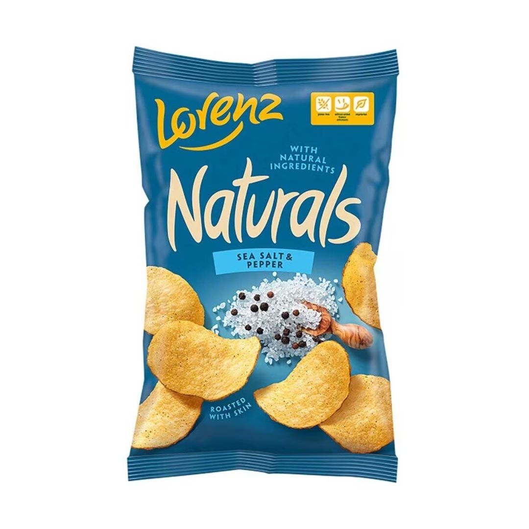 Lorenz - Naturals Sea Salt & Pepper Chips 100g, , ["Healthy Food","Other Snack","Snack"], snacks hk, grocery hong kong, beverage hk, 健康食品, 零食, 手工藝品, 居家用品, 天然有機, 送禮 建議, personal care products hk, 本土 良作, 社企 香港, 社企禮品, 新生精神康復會, nlpra, 自家品牌, 身心靈健康