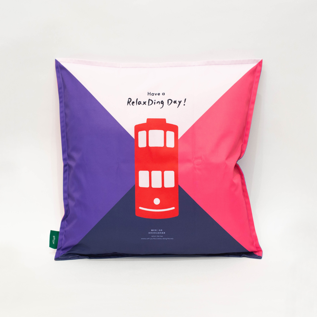 gift330 X Hong Kong Tramways - Tram Cushion Type 3, , ["gift330","Handicraft","Self-brand"], snacks hk, grocery hong kong, beverage hk, 健康食品, 零食, 手工藝品, 居家用品, 天然有機, 送禮 建議, personal care products hk, 本土 良作, 社企 香港, 社企禮品, 新生精神康復會, nlpra, 自家品牌, 身心靈健康
