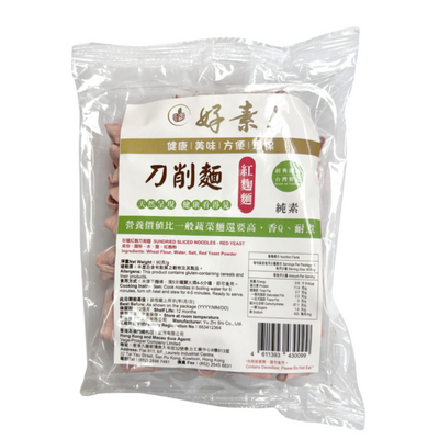 Soo Good - Sundried Sliced Noodles – Red Yeast 90g, , ["Grain\/Rice\/Noodle","Grocery","Healthy Food"], snacks hk, grocery hong kong, beverage hk, 健康食品, 零食, 手工藝品, 居家用品, 天然有機, 送禮 建議, personal care products hk, 本土 良作, 社企 香港, 社企禮品, 新生精神康復會, nlpra, 自家品牌, 身心靈健康