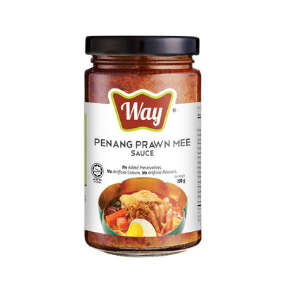 Way - All Natural Penang Prawn Mee Sauce 200g, , ["Condiment\/Sauce","Grocery","Healthy Food","Seasoning"], snacks hk, grocery hong kong, beverage hk, 健康食品, 零食, 手工藝品, 居家用品, 天然有機, 送禮 建議, personal care products hk, 本土 良作, 社企 香港, 社企禮品, 新生精神康復會, nlpra, 自家品牌, 身心靈健康