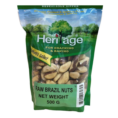 Heritage - Raw Brazil Nuts 500g, , ["330 Selections","Dried Fruit\/Nut","Healthy Food","Office Snack & Drink","Snack"], snacks hk, grocery hong kong, beverage hk, 健康食品, 零食, 手工藝品, 居家用品, 天然有機, 送禮 建議, personal care products hk, 本土 良作, 社企 香港, 社企禮品, 新生精神康復會, nlpra, 自家品牌, 身心靈健康