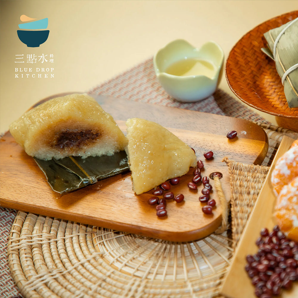 (Frozen) Bluedrops - Farmer's Tangerine Red Bean Paste Lye Water Rice Dumpling (Pure Vegan • No Five Pungent Spices), , ["330 Selections","Chilled\/Frozen","Festive\/Gift","Promotions"], snacks hk, grocery hong kong, beverage hk, 健康食品, 零食, 手工藝品, 居家用品, 天然有機, 送禮 建議, personal care products hk, 本土 良作, 社企 香港, 社企禮品, 新生精神康復會, nlpra, 自家品牌, 身心靈健康