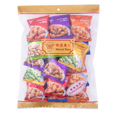 Butterfly Brand - Mixed Nuts 350g, , ["Dried Fruit\/Nut","Healthy Food","Office Snack & Drink","Snack"], snacks hk, grocery hong kong, beverage hk, 健康食品, 零食, 手工藝品, 居家用品, 天然有機, 送禮 建議, personal care products hk, 本土 良作, 社企 香港, 社企禮品, 新生精神康復會, nlpra, 自家品牌, 身心靈健康