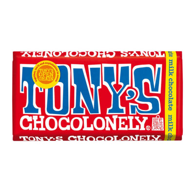 Tony's Chocolonely - Milk Chocolate 180g, , ["Chocolate\/Candy","Healthy Food","Snack"], snacks hk, grocery hong kong, beverage hk, 健康食品, 零食, 手工藝品, 居家用品, 天然有機, 送禮 建議, personal care products hk, 本土 良作, 社企 香港, 社企禮品, 新生精神康復會, nlpra, 自家品牌, 身心靈健康