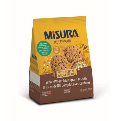 Misura - Multigrain Six Cereals Biscuits 120g, , ["Biscuit\/Cookie","Healthy Food","Snack"], snacks hk, grocery hong kong, beverage hk, 健康食品, 零食, 手工藝品, 居家用品, 天然有機, 送禮 建議, personal care products hk, 本土 良作, 社企 香港, 社企禮品, 新生精神康復會, nlpra, 自家品牌, 身心靈健康