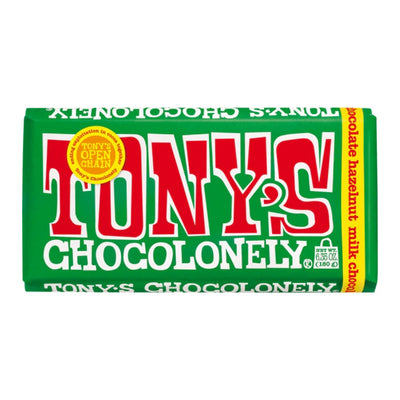 Tony's Chocolonely - Milk Hazelnuts Crunch 180g, , ["Chocolate\/Candy","Healthy Food","Snack"], snacks hk, grocery hong kong, beverage hk, 健康食品, 零食, 手工藝品, 居家用品, 天然有機, 送禮 建議, personal care products hk, 本土 良作, 社企 香港, 社企禮品, 新生精神康復會, nlpra, 自家品牌, 身心靈健康
