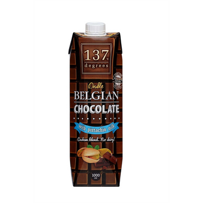 137°C degrees - Double Belgian Chocolate with Pistachio Milk 1L, , ["Beverage","Plant-based Milk","Soy Milk\/ Milk"], snacks hk, grocery hong kong, beverage hk, 健康食品, 零食, 手工藝品, 居家用品, 天然有機, 送禮 建議, personal care products hk, 本土 良作, 社企 香港, 社企禮品, 新生精神康復會, nlpra, 自家品牌, 身心靈健康