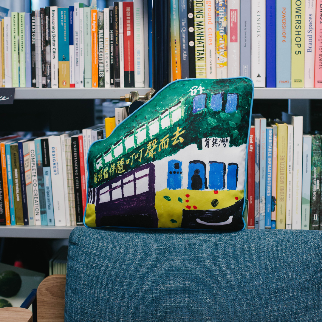 gift330 X Hong Kong Tramways - Tram Cushion Type B, , ["gift330","Handicraft","Self-brand"], snacks hk, grocery hong kong, beverage hk, 健康食品, 零食, 手工藝品, 居家用品, 天然有機, 送禮 建議, personal care products hk, 本土 良作, 社企 香港, 社企禮品, 新生精神康復會, nlpra, 自家品牌, 身心靈健康