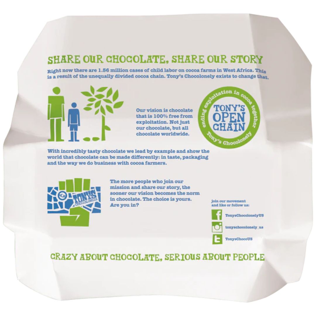 Tony's Chocolonely - Dark Chocolate Almond Sea Salt 180g, , ["Chocolate\/Candy","Healthy Food","Snack"], snacks hk, grocery hong kong, beverage hk, 健康食品, 零食, 手工藝品, 居家用品, 天然有機, 送禮 建議, personal care products hk, 本土 良作, 社企 香港, 社企禮品, 新生精神康復會, nlpra, 自家品牌, 身心靈健康