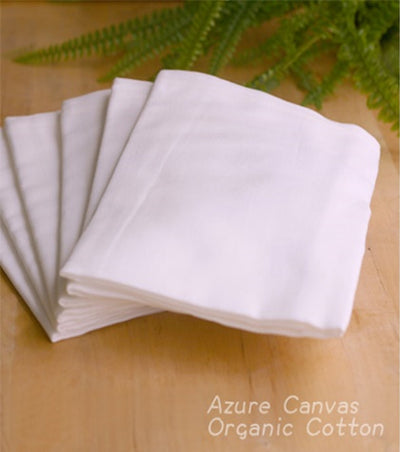 Azure Canvas - All Purpose Clothes X 5pcs (100% Organic Cotton), , ["Household","Organic Cotton","Personal Care\/Household"], snacks hk, grocery hong kong, beverage hk, 健康食品, 零食, 手工藝品, 居家用品, 天然有機, 送禮 建議, personal care products hk, 本土 良作, 社企 香港, 社企禮品, 新生精神康復會, nlpra, 自家品牌, 身心靈健康
