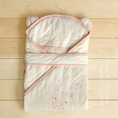 (Pre-order) Azure Canvas - Baby Swaddle (Pink Edge, 100% Organic Cotton), , ["Household","Organic Cotton","Personal Care\/Household"], snacks hk, grocery hong kong, beverage hk, 健康食品, 零食, 手工藝品, 居家用品, 天然有機, 送禮 建議, personal care products hk, 本土 良作, 社企 香港, 社企禮品, 新生精神康復會, nlpra, 自家品牌, 身心靈健康