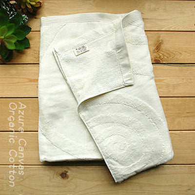 (Pre-order) Azure Canvas - Bath Towel (Spiral pattern, 100% Organic Cotton), , ["Household","Organic Cotton","Personal Care\/Household"], snacks hk, grocery hong kong, beverage hk, 健康食品, 零食, 手工藝品, 居家用品, 天然有機, 送禮 建議, personal care products hk, 本土 良作, 社企 香港, 社企禮品, 新生精神康復會, nlpra, 自家品牌, 身心靈健康