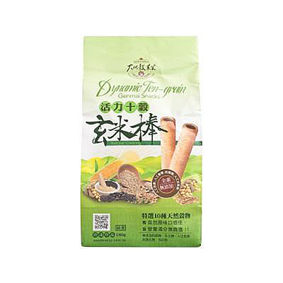 Dynamic - Ten-grain Genmai Snacks 180g, , ["330 Selections","Biscuit\/Cookie","Healthy Food","Office Snack & Drink","Snack"], snacks hk, grocery hong kong, beverage hk, 健康食品, 零食, 手工藝品, 居家用品, 天然有機, 送禮 建議, personal care products hk, 本土 良作, 社企 香港, 社企禮品, 新生精神康復會, nlpra, 自家品牌, 身心靈健康