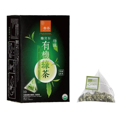 Guitea - Emerail Organic Green Tea Bag(Premium) 30g, , ["330 Selections","Beverage","Office Snack & Drink","Organic Drink","Oriental Tea","Tea\/coffee"], snacks hk, grocery hong kong, beverage hk, 健康食品, 零食, 手工藝品, 居家用品, 天然有機, 送禮 建議, personal care products hk, 本土 良作, 社企 香港, 社企禮品, 新生精神康復會, nlpra, 自家品牌, 身心靈健康