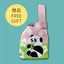 (Frozen) Bluedrops - Farmer's Tangerine Red Bean Paste Lye Water Rice Dumpling (Pure Vegan • No Five Pungent Spices)