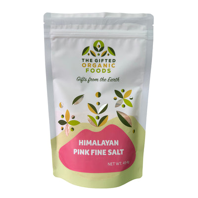 The Gifted Organic Foods - Himalayan Pink Fine Salt 454g