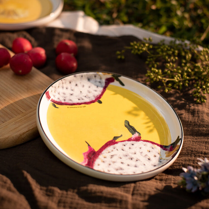 gift330 - Small Plate (Dragon fruit), , ["gift330","Handicraft","household","Personal Care\/Household","Self-brand","self-brand household","Tableware"], snacks hk, grocery hong kong, beverage hk, 健康食品, 零食, 手工藝品, 居家用品, 天然有機, 送禮 建議, personal care products hk, 本土 良作, 社企 香港, 社企禮品, 新生精神康復會, nlpra, 自家品牌, 身心靈健康