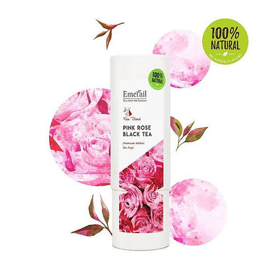Emerail - Pink Rose Black Tea Bags (15 bags), , ["330 Selections","Beverage","Floral\/ Fruit\/ Health Tea","Office Snack & Drink","Tea\/ Coffee"], snacks hk, grocery hong kong, beverage hk, 健康食品, 零食, 手工藝品, 居家用品, 天然有機, 送禮 建議, personal care products hk, 本土 良作, 社企 香港, 社企禮品, 新生精神康復會, nlpra, 自家品牌, 身心靈健康