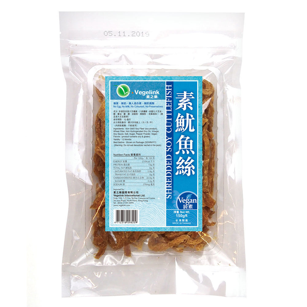 素之乐 - 素鱿鱼丝150g