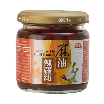 Leezen - Sesame Oil Chili Raddish 170g, , ["Grocery","Healthy Food","Other"], snacks hk, grocery hong kong, beverage hk, 健康食品, 零食, 手工藝品, 居家用品, 天然有機, 送禮 建議, personal care products hk, 本土 良作, 社企 香港, 社企禮品, 新生精神康復會, nlpra, 自家品牌, 身心靈健康