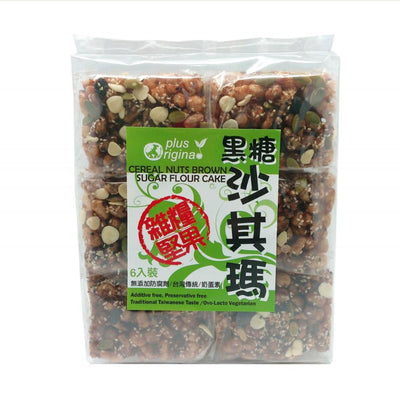 Plus Original - Cereal Nuts Brown Sugar Flour Cake 340g, , ["330 Selections","Healthy Food","Office Snack & Drink","Other Snack","Snack"], snacks hk, grocery hong kong, beverage hk, 健康食品, 零食, 手工藝品, 居家用品, 天然有機, 送禮 建議, personal care products hk, 本土 良作, 社企 香港, 社企禮品, 新生精神康復會, nlpra, 自家品牌, 身心靈健康