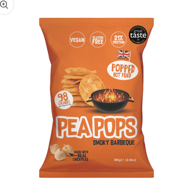 PEA POPS - Pea Pops Smoky Barbeque 80g, , ["330 Selections","New Arrivals"], snacks hk, grocery hong kong, beverage hk, 健康食品, 零食, 手工藝品, 居家用品, 天然有機, 送禮 建議, personal care products hk, 本土 良作, 社企 香港, 社企禮品, 新生精神康復會, nlpra, 自家品牌, 身心靈健康