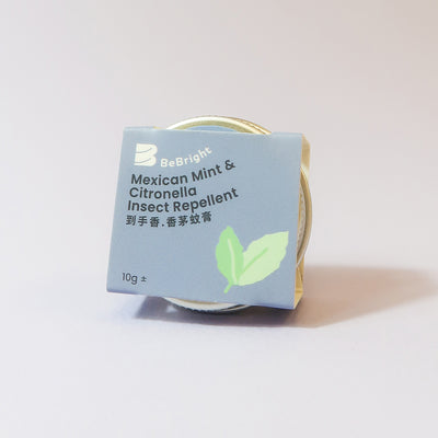 Be Bright - Mexican Mint Lemongrass Insect Repellent 10g