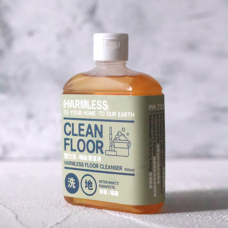 Harmless - Floor Cleanser 400ml, , ["Cleaning","Harmless","Household","Personal Care\/Household","Self-brand","self-brand household"], snacks hk, grocery hong kong, beverage hk, 健康食品, 零食, 手工藝品, 居家用品, 天然有機, 送禮 建議, personal care products hk, 本土 良作, 社企 香港, 社企禮品, 新生精神康復會, nlpra, 自家品牌, 身心靈健康