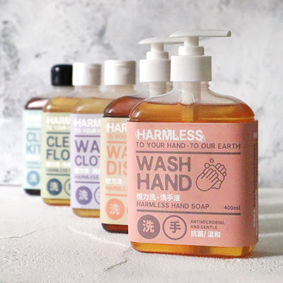 Harmless - Cleanser Set 400mlX5, , ["330 Selections","Cleaning","Harmless","Household","Promotions","Self-brand"], snacks hk, grocery hong kong, beverage hk, 健康食品, 零食, 手工藝品, 居家用品, 天然有機, 送禮 建議, personal care products hk, 本土 良作, 社企 香港, 社企禮品, 新生精神康復會, nlpra, 自家品牌, 身心靈健康