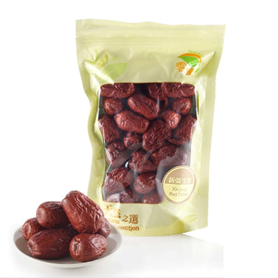 Harvest Garden - Natural Xijiang Red Dates 500g, , ["Dried Food","Grocery","Healthy Food","Other"], snacks hk, grocery hong kong, beverage hk, 健康食品, 零食, 手工藝品, 居家用品, 天然有機, 送禮 建議, personal care products hk, 本土 良作, 社企 香港, 社企禮品, 新生精神康復會, nlpra, 自家品牌, 身心靈健康