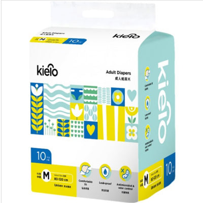 Kielo - Adult Diapers (M) 10pc/bag, , ["330 Selections","Adult Diaper","Elderly Care","Elderly Concern","Personal Care","Personal Care\/Household"], snacks hk, grocery hong kong, beverage hk, 健康食品, 零食, 手工藝品, 居家用品, 天然有機, 送禮 建議, personal care products hk, 本土 良作, 社企 香港, 社企禮品, 新生精神康復會, nlpra, 自家品牌, 身心靈健康