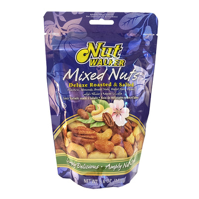 Nut Walker - Mixed Nuts (Deluxe Roasted & Salted) 160g, , ["330 Selections","Dried Fruit\/Nut","Healthy Food","Office Snack & Drink","Snack"], snacks hk, grocery hong kong, beverage hk, 健康食品, 零食, 手工藝品, 居家用品, 天然有機, 送禮 建議, personal care products hk, 本土 良作, 社企 香港, 社企禮品, 新生精神康復會, nlpra, 自家品牌, 身心靈健康