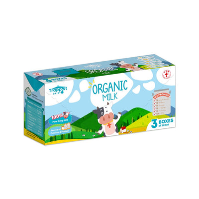 Trappist Dairy - Organic Milk 200ML X 3, , ["330 Selections","Beverage","Milk","Office Snack & Drink","Organic Drink","Organic Drinks","Soy Milk\/ Milk"], snacks hk, grocery hong kong, beverage hk, 健康食品, 零食, 手工藝品, 居家用品, 天然有機, 送禮 建議, personal care products hk, 本土 良作, 社企 香港, 社企禮品, 新生精神康復會, nlpra, 自家品牌, 身心靈健康