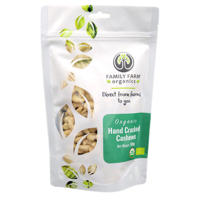 Family Farm Organics-Organic Raw “Hand Cracked” Cashew Nuts (300g), , ["330 Selections","Dried Fruit\/ Nut","Healthy Food","Office Snack & Drink","Snack"], snacks hk, grocery hong kong, beverage hk, 健康食品, 零食, 手工藝品, 居家用品, 天然有機, 送禮 建議, personal care products hk, 本土 良作, 社企 香港, 社企禮品, 新生精神康復會, nlpra, 自家品牌, 身心靈健康