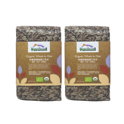 Pureland - Organic Whole In One Rice 1kgX2, , ["330 Selections","Grocery","Healthy Food","Promotions","Special Offer"], snacks hk, grocery hong kong, beverage hk, 健康食品, 零食, 手工藝品, 居家用品, 天然有機, 送禮 建議, personal care products hk, 本土 良作, 社企 香港, 社企禮品, 新生精神康復會, nlpra, 自家品牌, 身心靈健康