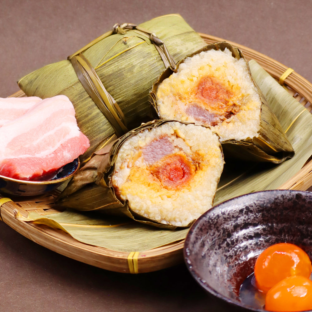 (Frozen) Savoury Pork Belly and Salty Egg Yolk Sticky Rice Dumpling