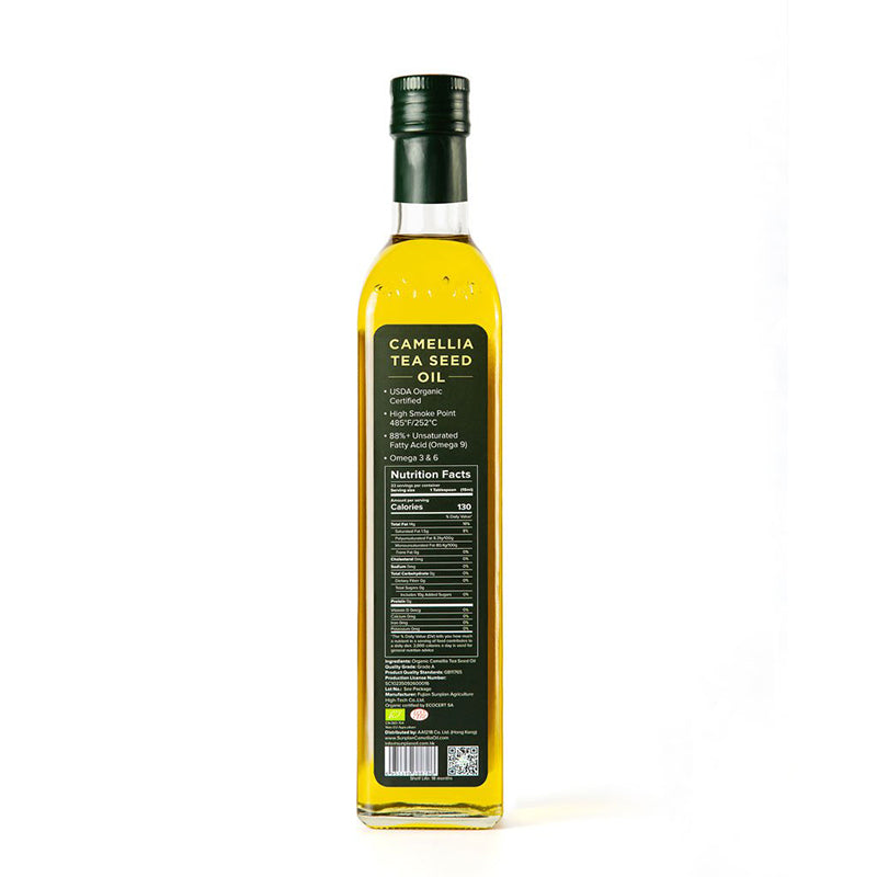 Sunplan - Organic Cold Pressed Extra Virgin Camellia Oil 500ml, , ["Grocery","Healthy Food","Oil\/Dressing"], snacks hk, grocery hong kong, beverage hk, 健康食品, 零食, 手工藝品, 居家用品, 天然有機, 送禮 建議, personal care products hk, 本土 良作, 社企 香港, 社企禮品, 新生精神康復會, nlpra, 自家品牌, 身心靈健康