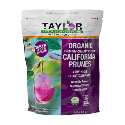 Taylor - Organic Prunes 250g, , ["330 Selections","Dried Fruit\/Nut","Healthy Food","Office Snack & Drink","Snack"], snacks hk, grocery hong kong, beverage hk, 健康食品, 零食, 手工藝品, 居家用品, 天然有機, 送禮 建議, personal care products hk, 本土 良作, 社企 香港, 社企禮品, 新生精神康復會, nlpra, 自家品牌, 身心靈健康