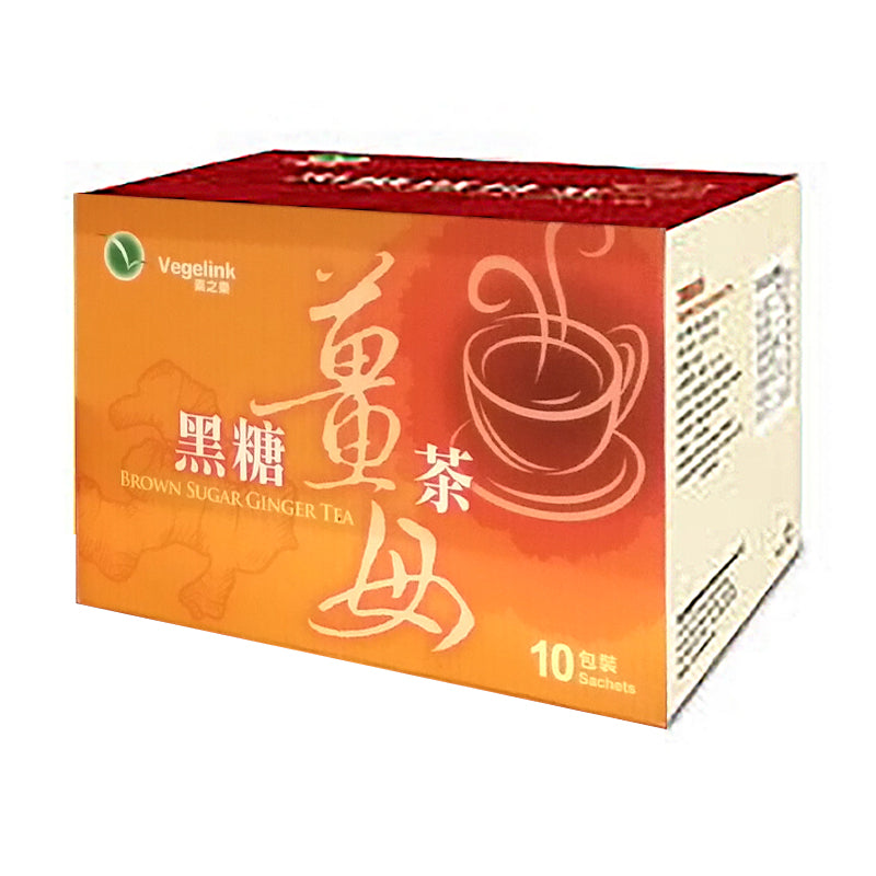 Vegelink - Brown Sugar Ginger Tea 200g, , ["330 Selections","Beverage","Concentrate & Mix","Floral\/ Fruit Tea","Floral\/ Fruit\/ Health Tea","Office Snack & Drink"], snacks hk, grocery hong kong, beverage hk, 健康食品, 零食, 手工藝品, 居家用品, 天然有機, 送禮 建議, personal care products hk, 本土 良作, 社企 香港, 社企禮品, 新生精神康復會, nlpra, 自家品牌, 身心靈健康