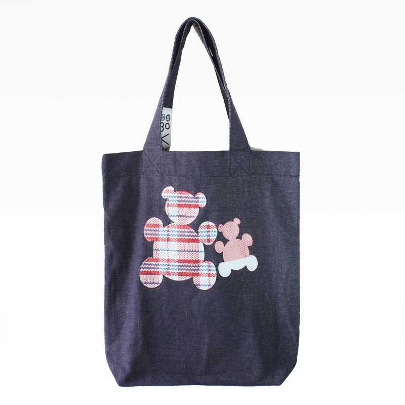rwb330 - bwb denim bag-C (bear twins)