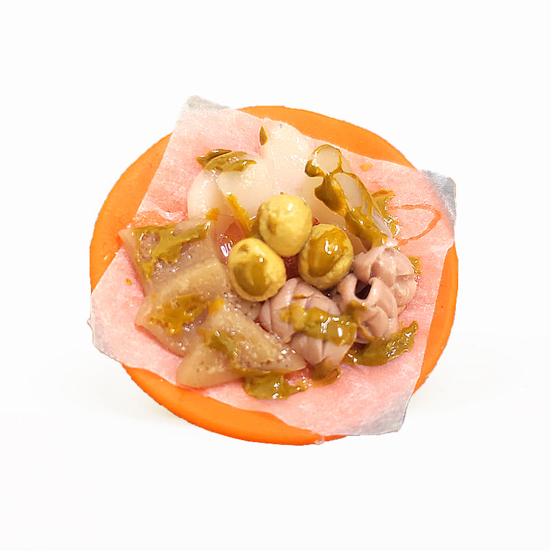 We Love Hong Kong - Magnet (Local Snack / Radish, Fish Ball & Pig Skin), , ["Handicraft","magnet","Self-brand"], snacks hk, grocery hong kong, beverage hk, 健康食品, 零食, 手工藝品, 居家用品, 天然有機, 送禮 建議, personal care products hk, 本土 良作, 社企 香港, 社企禮品, 新生精神康復會, nlpra, 自家品牌, 身心靈健康